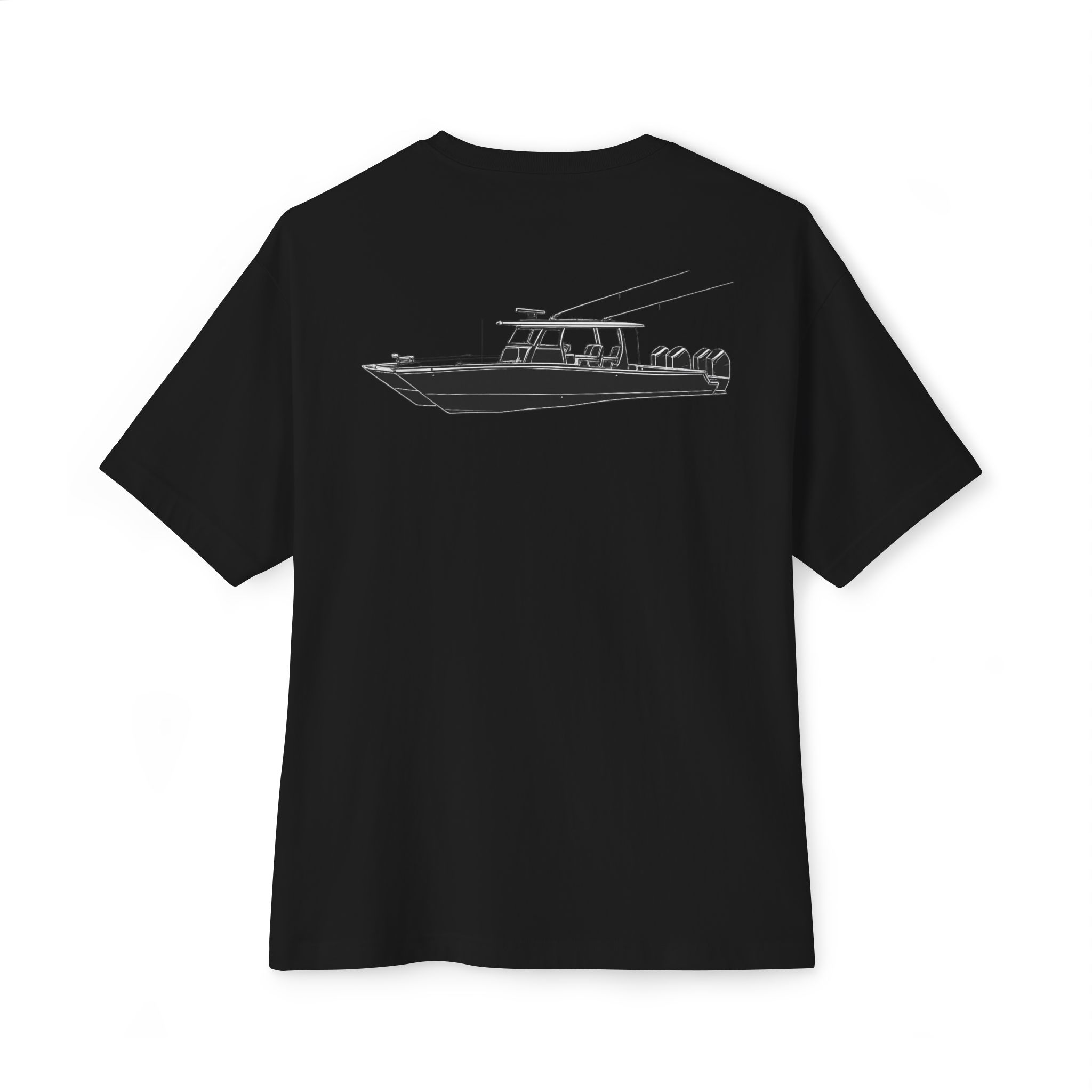 Oversized Tech Tee back